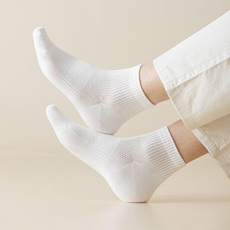 Men's Everyday Crew Socks with Ribbed Cuff