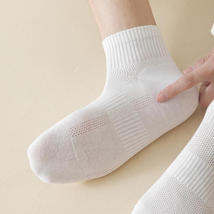 Men's Everyday Crew Socks with Ribbed Cuff