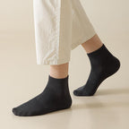 Men's Everyday Crew Socks with Ribbed Cuff