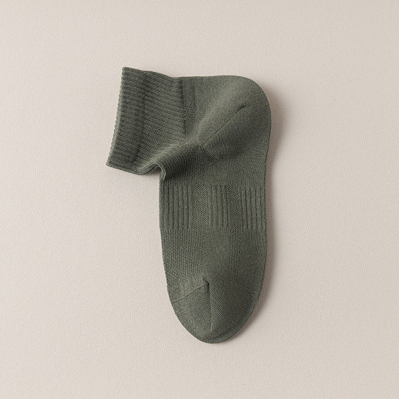 Men's Everyday Crew Socks with Ribbed Cuff