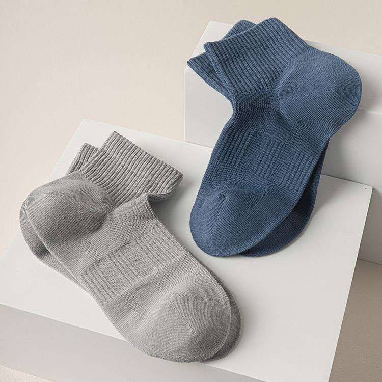 Men's Everyday Crew Socks with Ribbed Cuff