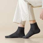 Men's Everyday Crew Socks with Ribbed Cuff