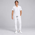 Men's V-Neck Scrub Set with Cargo Jogger Pants | G&P