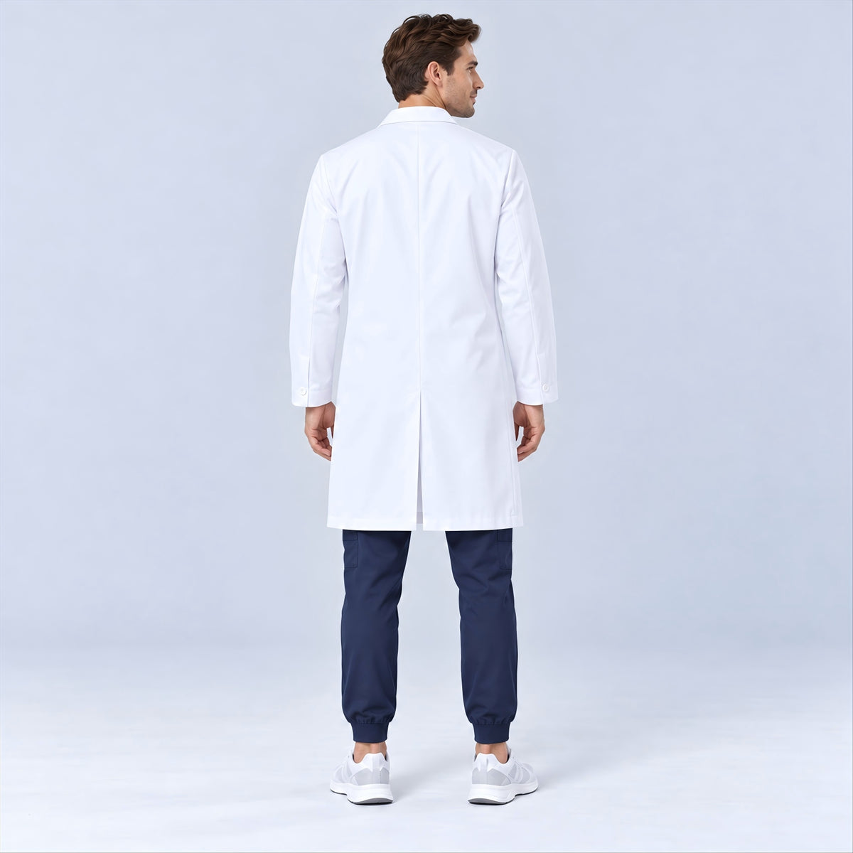 Men's Classic White Lab Coat | G&P