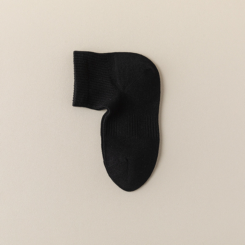 Women's Breathable Ankle Socks with Ribbed Cuff