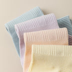 Women's Breathable Ankle Socks with Ribbed Cuff
