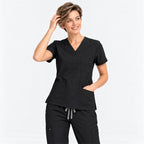 Women's V-Neck Cargo Jogger Scrub Set | G&P