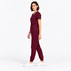 Women's V-Neck Cargo Jogger Scrub Set | G&P