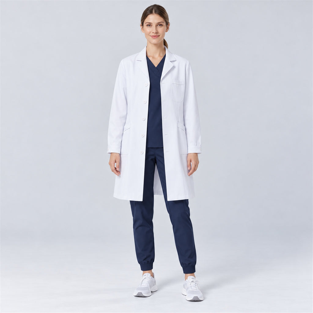 Women's Classic White Lab Coat | G&P