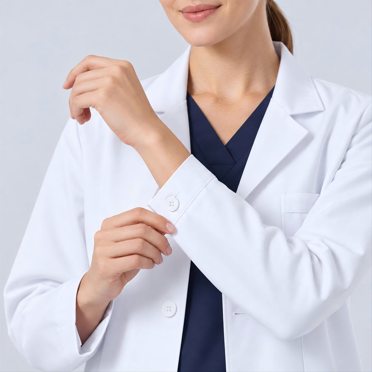 Women's Classic White Lab Coat | G&P