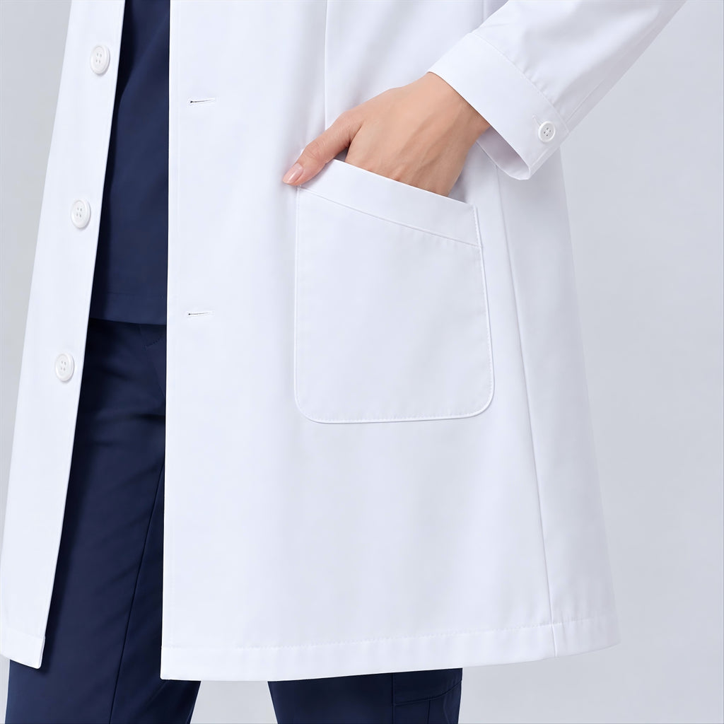 Women's Classic White Lab Coat | G&P