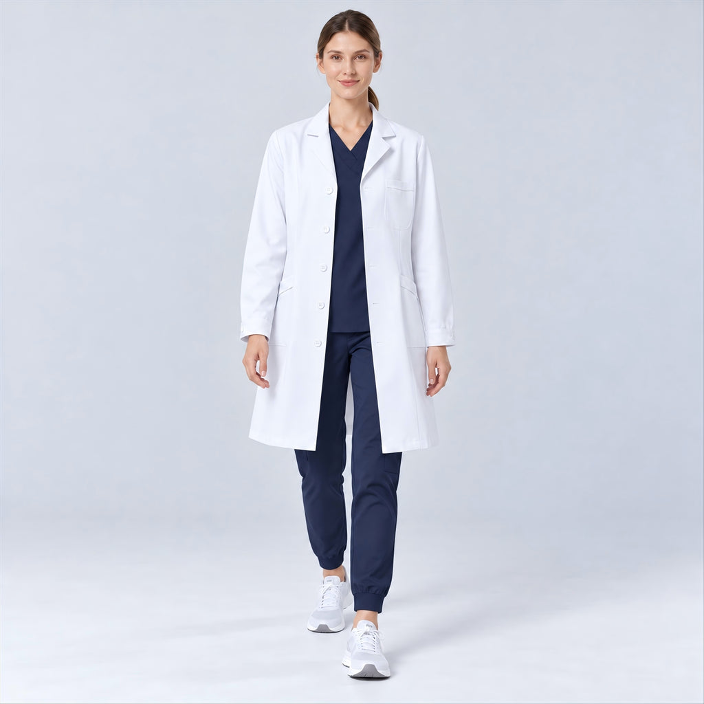 Women's Classic White Lab Coat | G&P