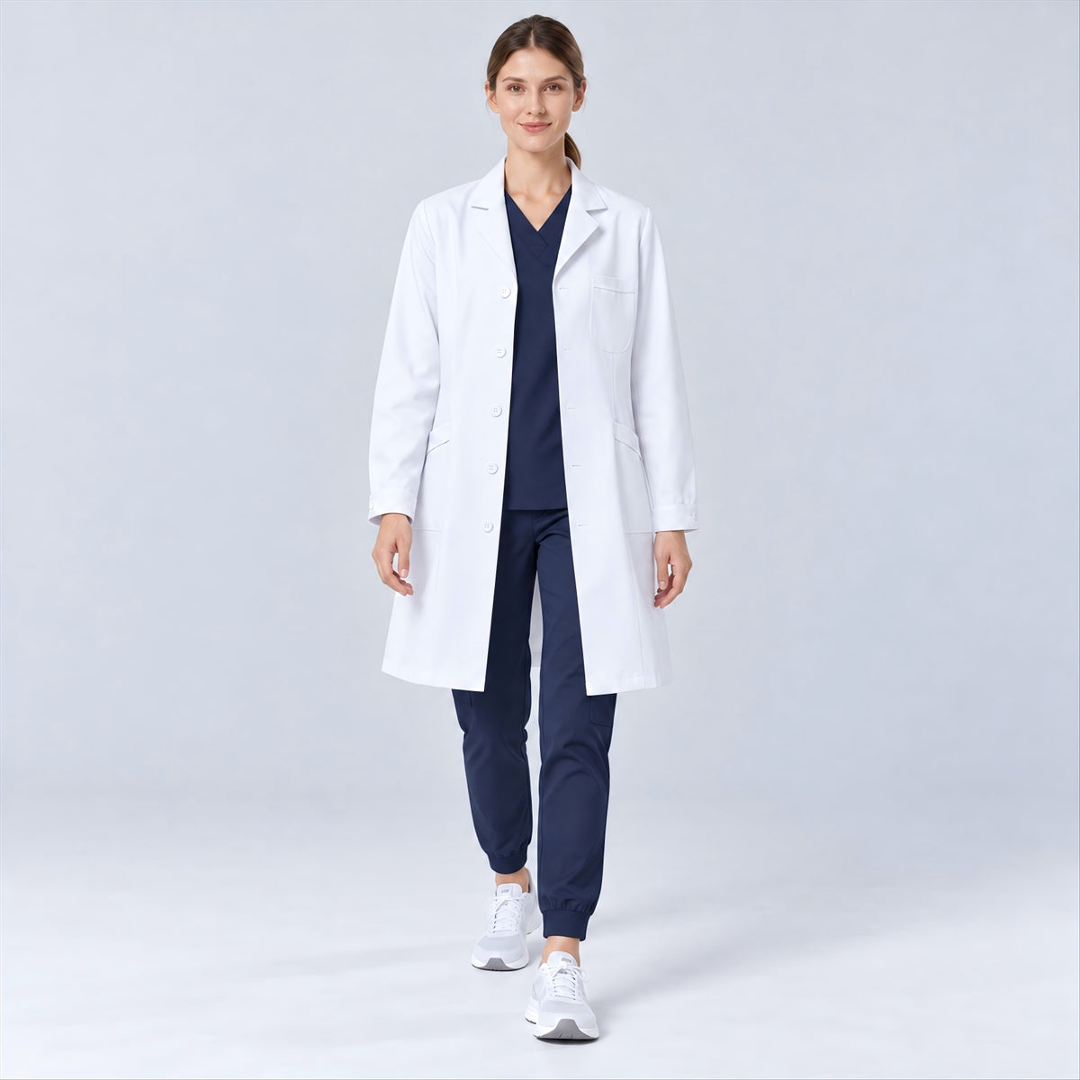 Women's Classic White Lab Coat | G&P