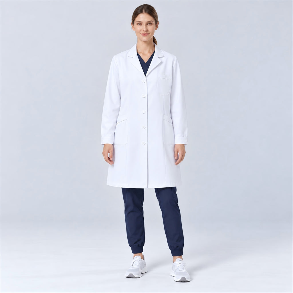 Women's Classic White Lab Coat | G&P