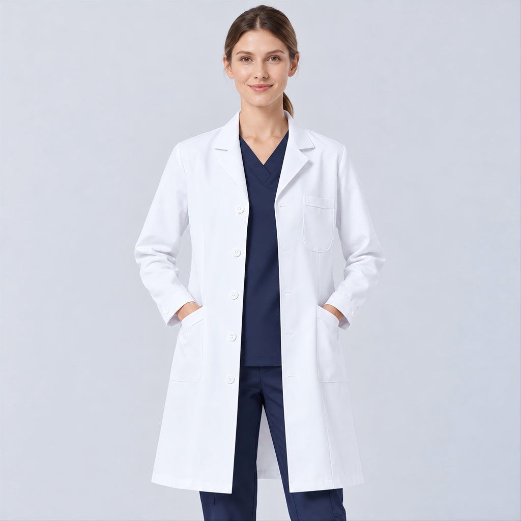 Women's Classic White Lab Coat | G&P
