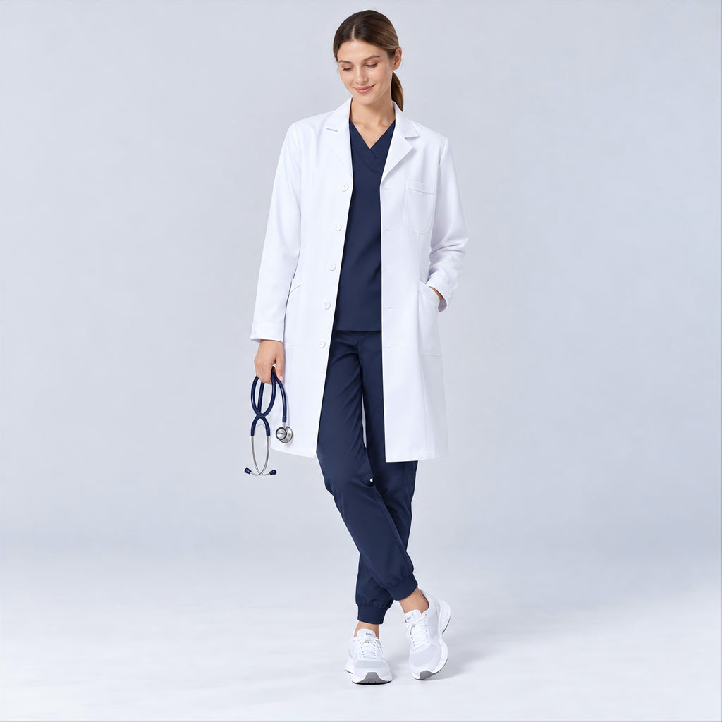 Women's Classic White Lab Coat | G&P
