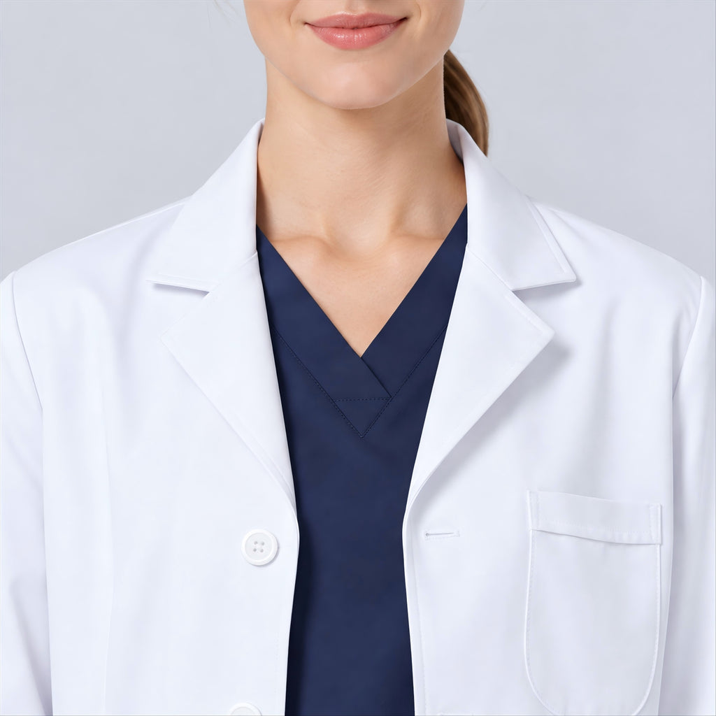 Women's Classic White Lab Coat | G&P