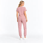 Women's V-Neck Cargo Jogger Scrub Set | G&P